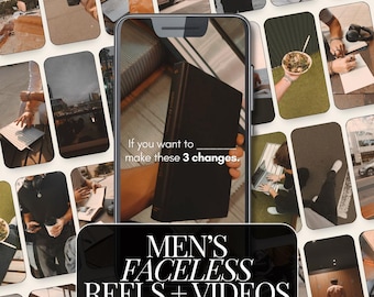 Men's Faceless Reels & Videos Instagram