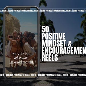 50 Positive Mindset & Ermutigung Instagram Reels