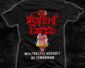 D D P Svcs.-new Printed T-shirt -VIOLENT FORCE- Malevolent Assault