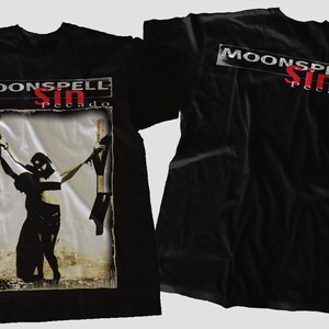 D D P Svcs.-New printed T-shirt -MOONSPEL- Sin/Pecado - size : S,M ,L,XL,2-3-4-5-6-7XL