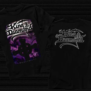 D D P Svcs.-New printed T-shirt -KING DIAMOND- The Graveyard - size : S,M ,L,XL,2-3-4-5-6-7XL