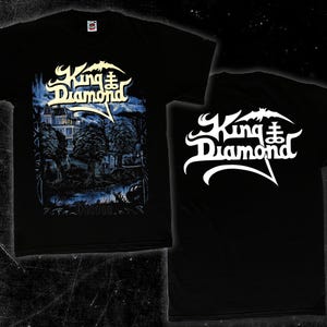 D D P Svcs.-New printed T-shirt -KING DIAMOND- Voodoo - size : S,M ,L,XL,2-3-4-5-6-7XL