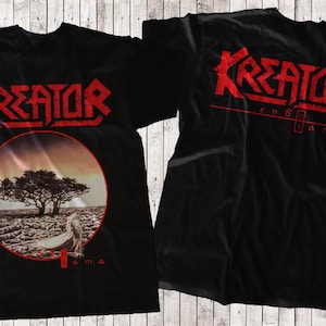 D D P Svcs.-Neu bedrucktes T-Shirt -KREATOR- Endorama - Größe: S, M ,L,XL,2-3-4-5-6-7XL