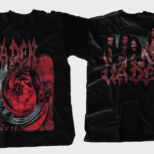 D D P Svcs.-Neue bedruckte T-shirt -VADER- Black to the Blind - Größe: S, M ,L,XL,2-3-4-5-6-7XL