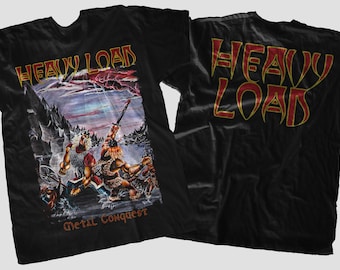 D D P Svcs.-Nowa koszulka z nadrukiem - HEAVY LOAD - Metal Conquest - rozmiary: S, M, L, XL, 2-3-4-5-6-7XL