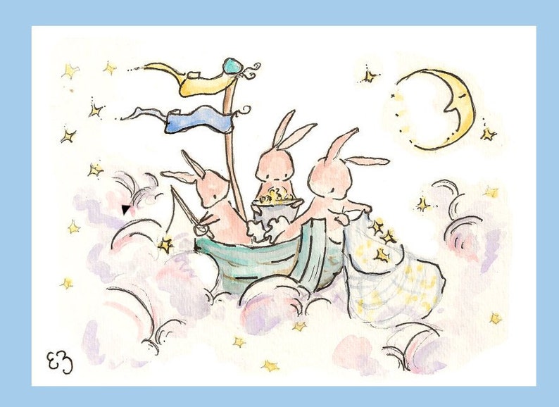 Land of Nod. Print 5X7. Nursery Art Wall Decor Etsy