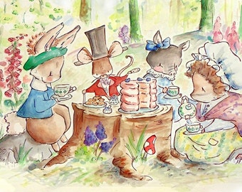 The Peter Rabbit Collection. COLLECTORS EDITION. Print. Nursery Art Wall Decor