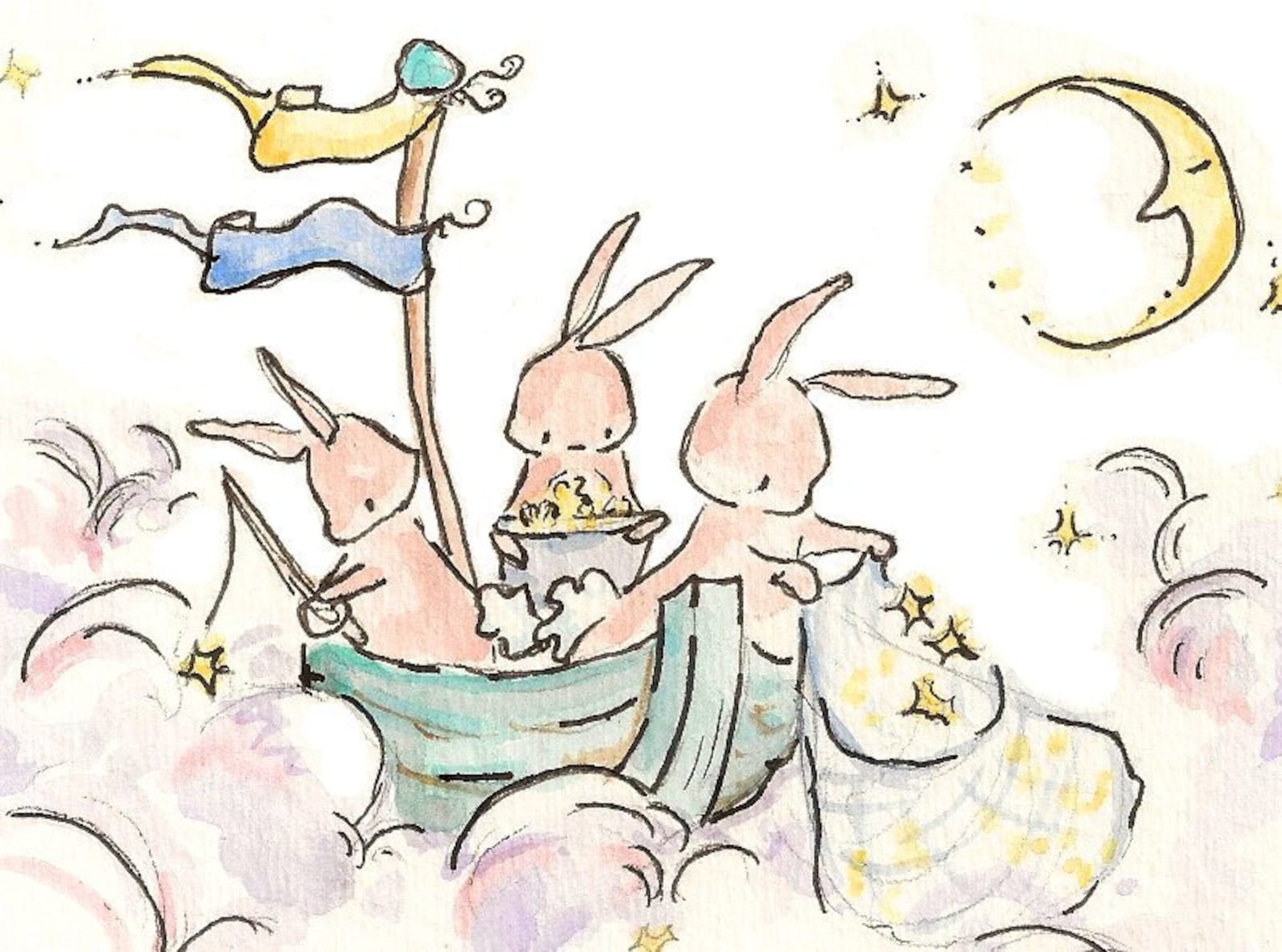 Land of Nod. Print 5X7. Nursery Art Wall Decor Etsy