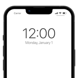 Mockup schermo iPhone PSD XCF - Download istantaneo