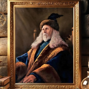 Portret dyrektora Dippeta: Sztuka szkoły czarodziejów (pobranie cyfrowe)