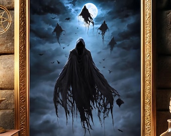 Lámina artística de Dementores: Decoración del hogar de un mago oscuro (descarga digital)