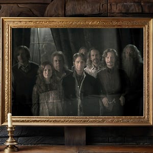 Poster con frammento fotografico dell&#39;Ordine della Fenice: Arte magica d&#39;epoca (download digitale)