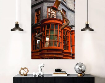 Weasley Wizard Shop Poster: Whimsical Twins Art (digital Download
