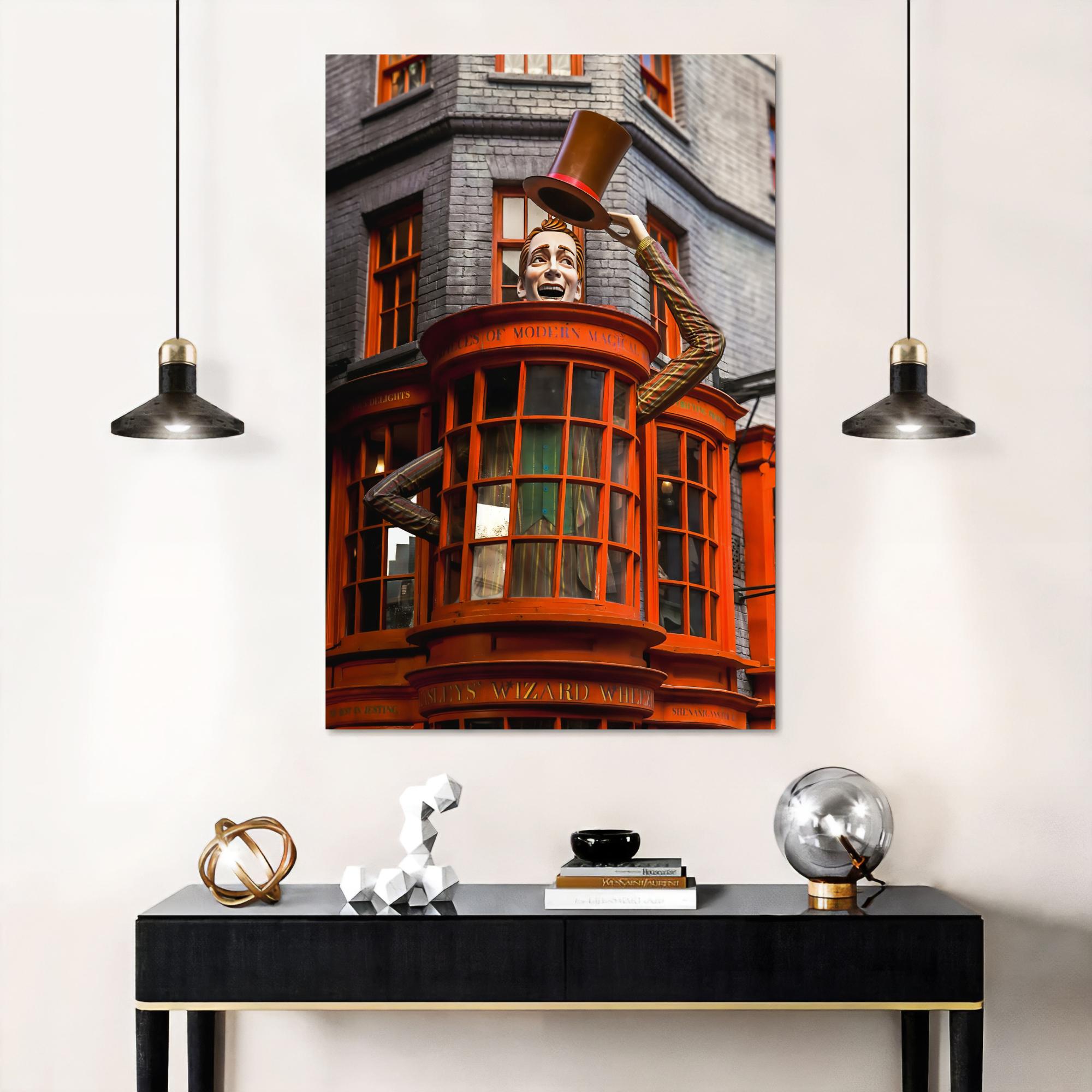Weasley Wizard Shop Poster: Whimsical Twins Art (digital Download