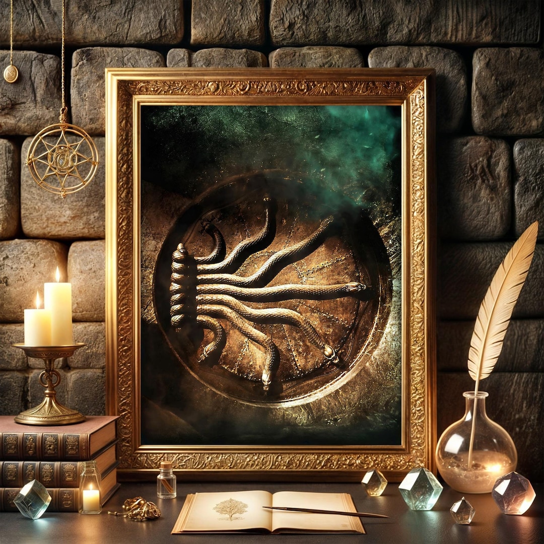 chamber-of-secrets-door-print-wizard-room-decor-digital-download-etsy