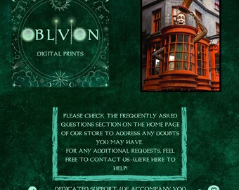 ぴ*助様 Arthur Weasley’s Broom 限定版アートプリント Weasley Wizard Shop Poster: Whimsical Twins Art (digital Download