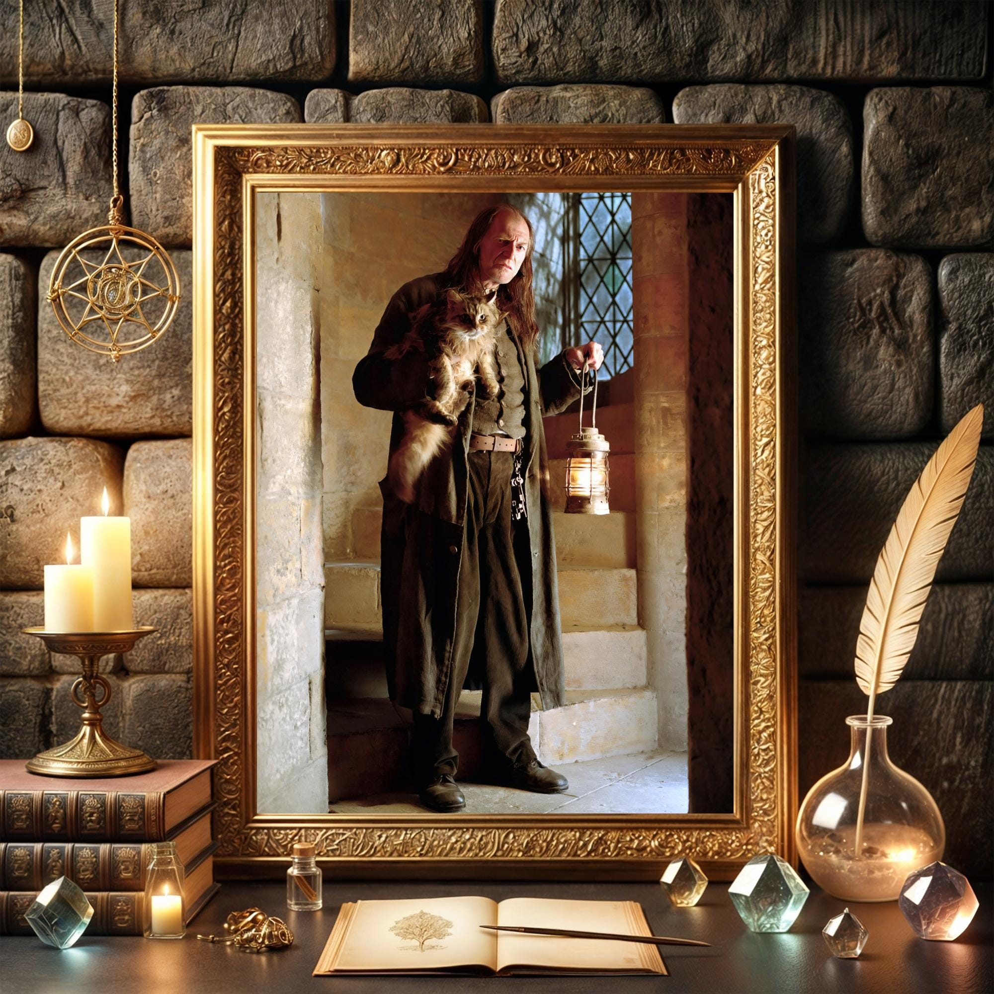 Argus Filch - Etsy, image size:2000x2000