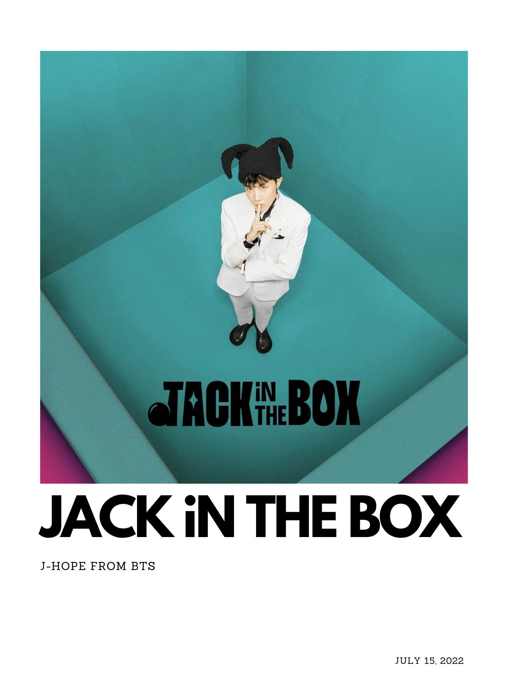 BTS Solo Album Cover Art - Jack in the Box by J-hope - Etsy