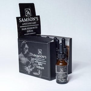 Samson&#39;s Apothecary Concentrated 1% deoxyribose (2dDr) Hair Regrowth Serum 30mL (1ea)
