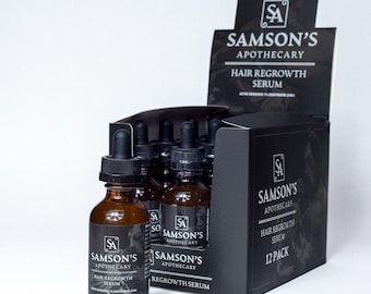 Suero para el crecimiento del cabello concentrado con 1 % de desoxirribosa (2dDr) de Samson's Apothecary, 60 ml
