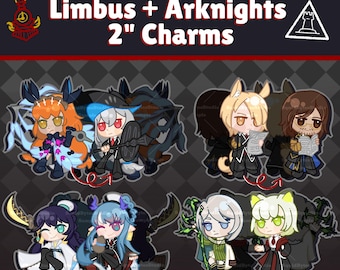 Limbus + Arknights Collab Double Sided Charms [In Stock]