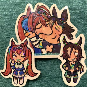 Uma Musume Sloppy Kiss Daiwa Scarlet and Vodka