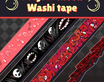 Project Moon Abnormality Washi Tape [In Stock]