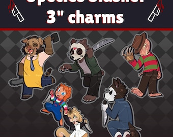 SPECIES SLASHERS | Horror Icon Acrylic Charms