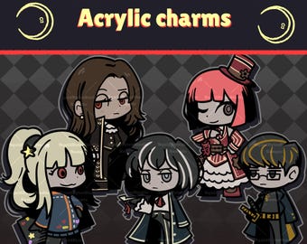Distortion Detective Acrylic Charms [In Stock]