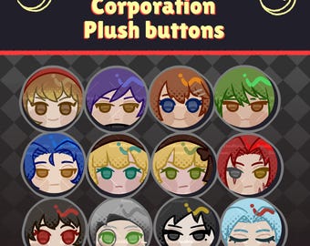 Lobotomy Corporation Plush Button [In Stock]