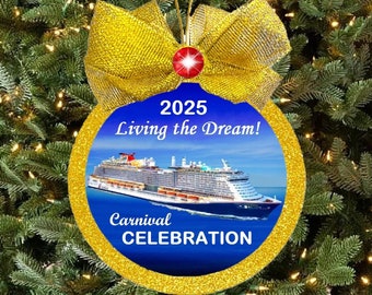 Carnival Cruise Ornament, Personalized, ALL SHIPS, Cruise  Keepsake, memento, souvenir, gift