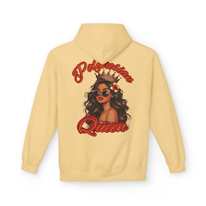 Polynesian Queen Hoodie - Tribal Pullover, Ethnic Sweatshirt, Islander Jumper, Pacific Islander Apparel, Indigenous Outerwear