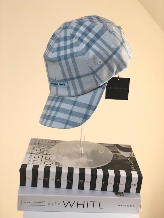 Vintage Blue Burberry Baseball Cap Brand New - Etsy UK display picture 1