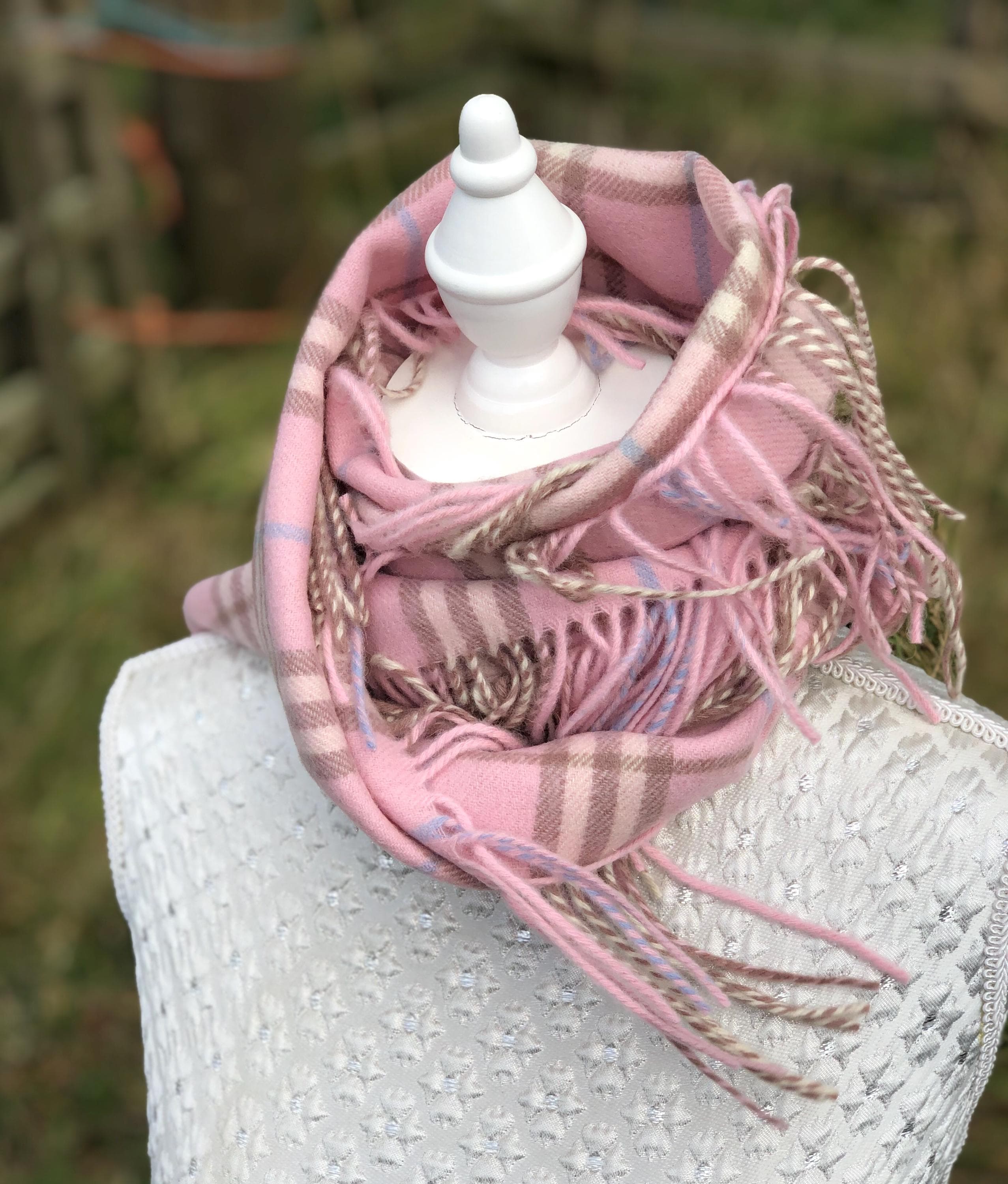 Burberry Pink Happy Scarf New - Etsy