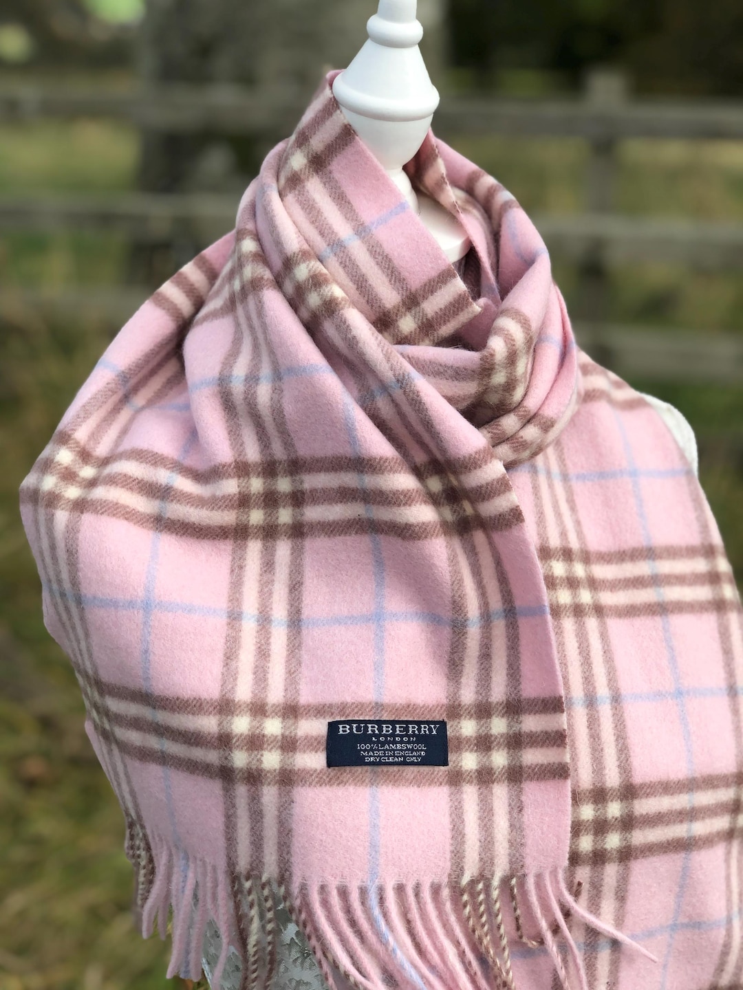 Burberry Pink Scarf New