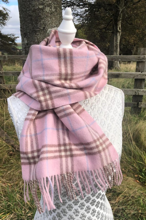 Buy Burberry Pink Scarf New( Brand New ) Online in India - Etsy