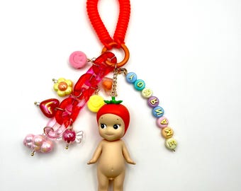 Llavero auténtico de Sonny Angel de verduras y frutas