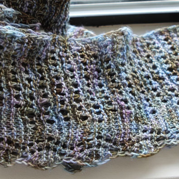 Rindell's Edge Shawlette Muster