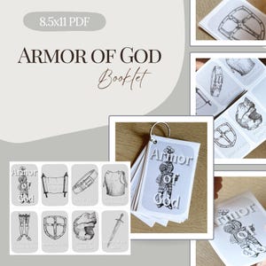 Armor of God Booklet: Ephesians 6 Bible Study (Printable PDF)