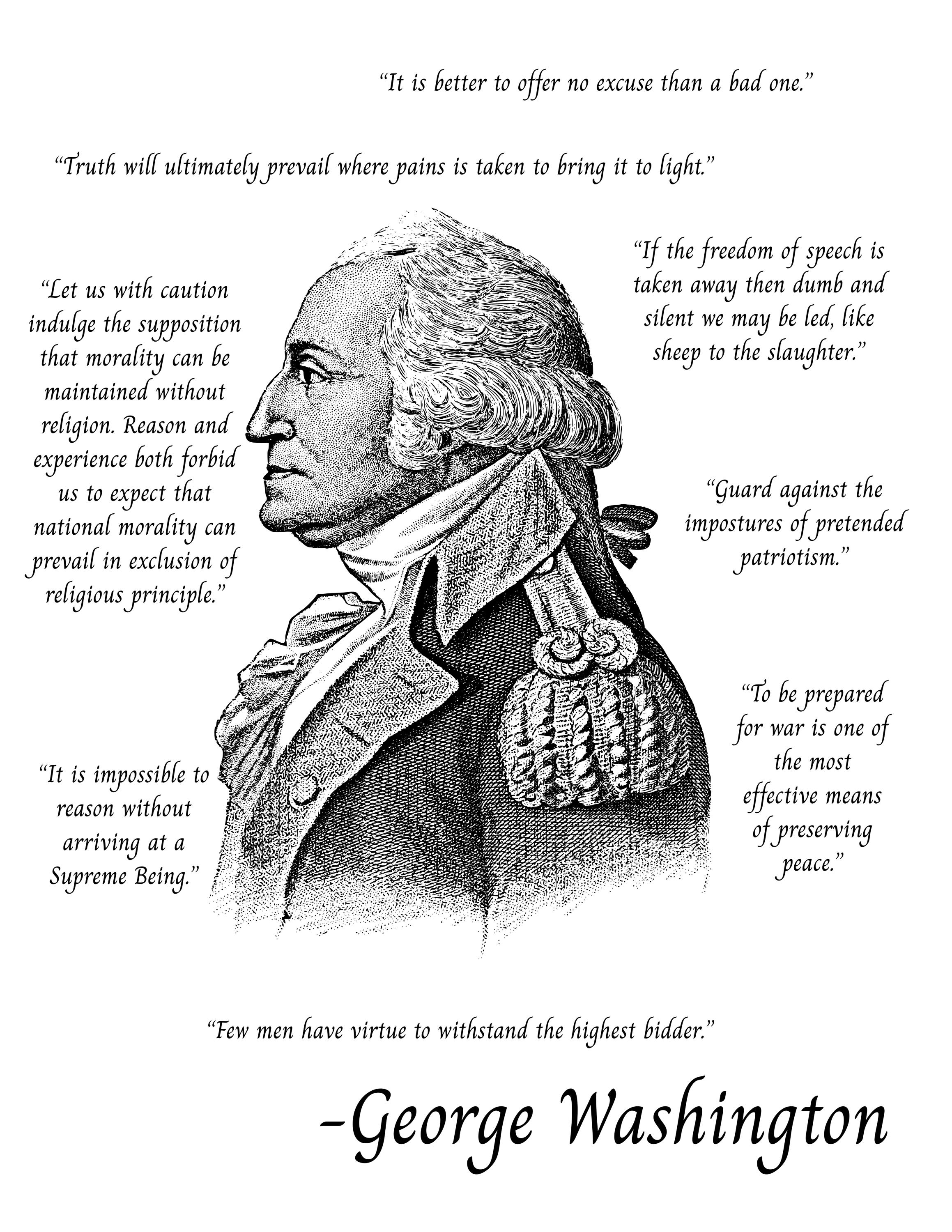 President George Washington Quick Unit Study | USA Presidents | Digital ...