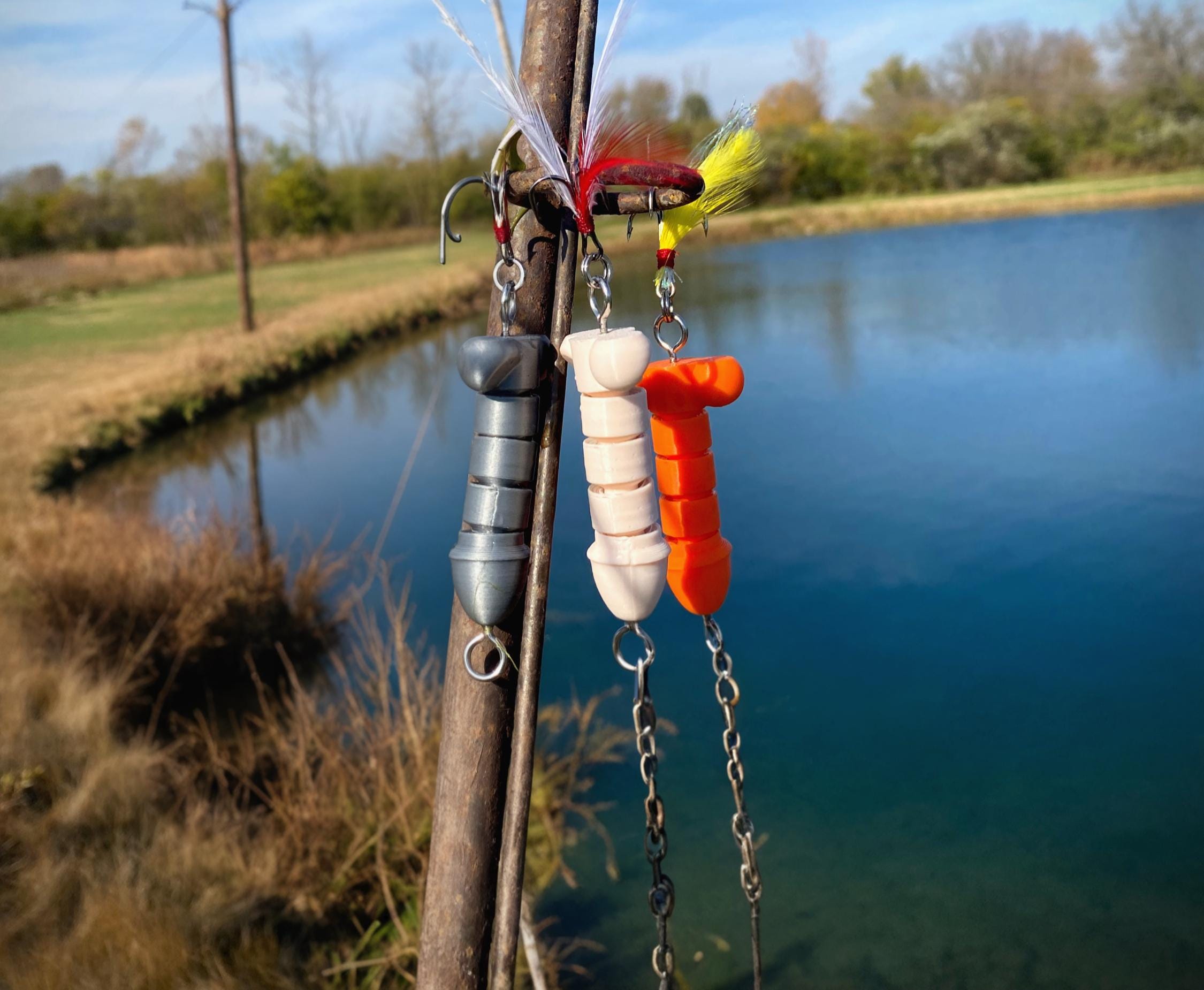 cock fishing lure Wigglin' Willy Dick Fishing Lure