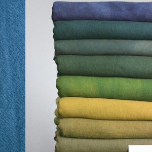 NATURAL DYED TWILL wool  | woolen fabric, 100% wool, natural dyeing, plants dyed wool, plain wool
