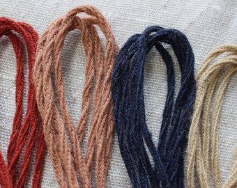 CORDÃO ROMANA DECORATIVO | Reprodução do cordão da túnica Reepsholt, túnica romana tardia, traje da Idade do Ferro, Egito, 100% lã, totalmente feito à mão.