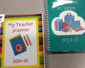 Teacher's Undated Weekly Planner for lesson planning