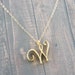 see more listings in the Gold letter necklaces section