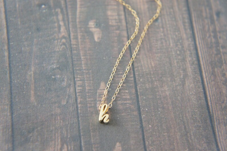 Cursive Gold Letter Alphabet Initial h | Etsy