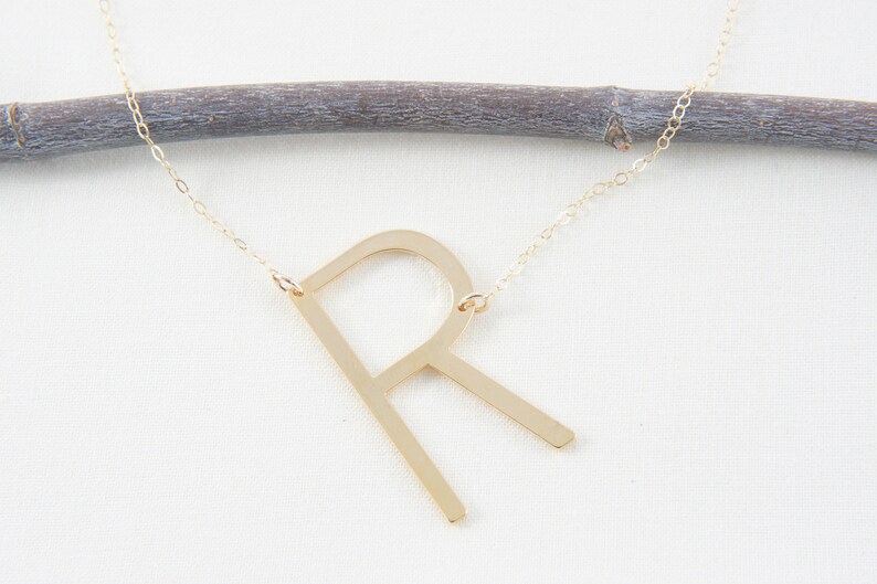 Gold Rose Gold Silver Big Letter Initial Alphabet - Etsy