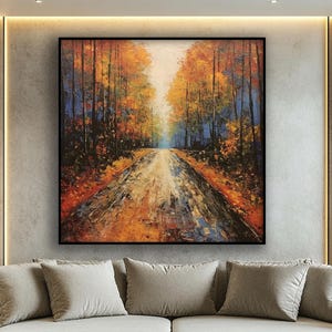 油絵　素晴らしいクリムトの風景画　美術アカデミー学生による完璧模写の本格的油絵 油絵 素晴らしいクリムトの風景画 美術アカデミー学生による完璧