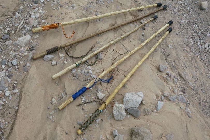 Yucca Hiking Sticks, custom made to order