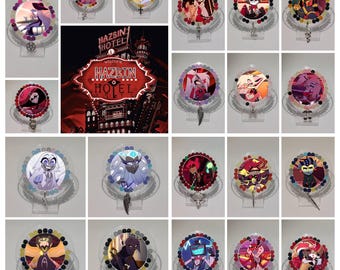 Pulseras inspiradas en Hazbin Hotel